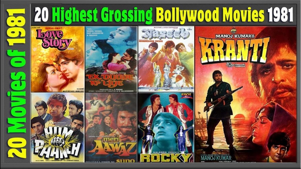 List of Bollywood Films of 1981 Bollywood Product