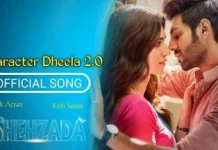 Lyrics Character Dheela Hai 2.0 Lyrics Character Dheela Hai 2.0