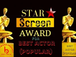Screen Award for Best Actor (Popular Choice) Screen Award for Best Actor (Popular Choice)