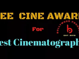 Zee Cine Award for Best Cinematography Zee Cine Award for Best Cinematography